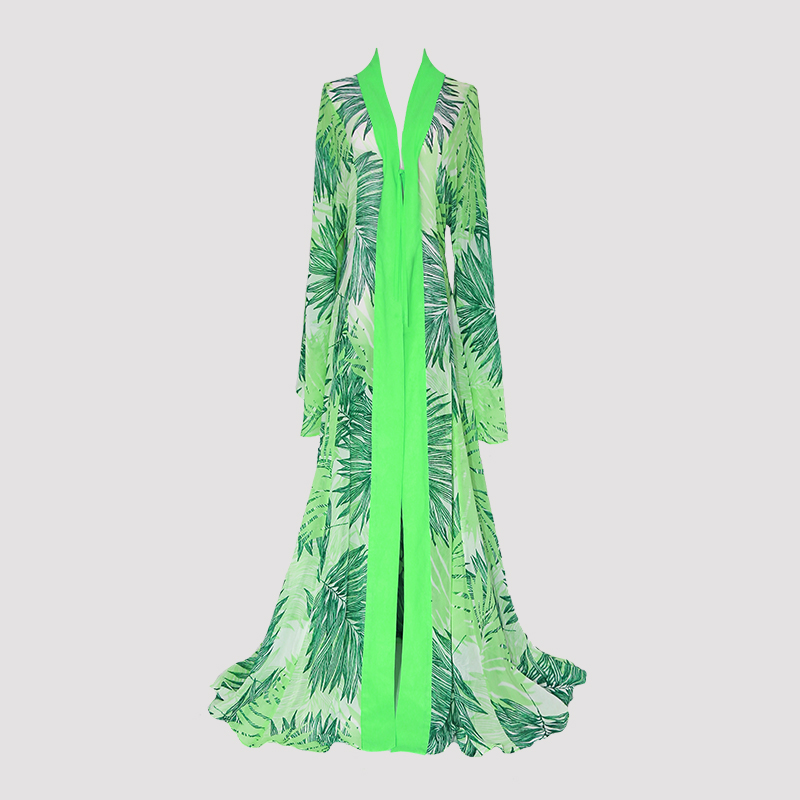 Carol Palm Green: The Ultimate Luxury Resort Kimono for Summer 2025