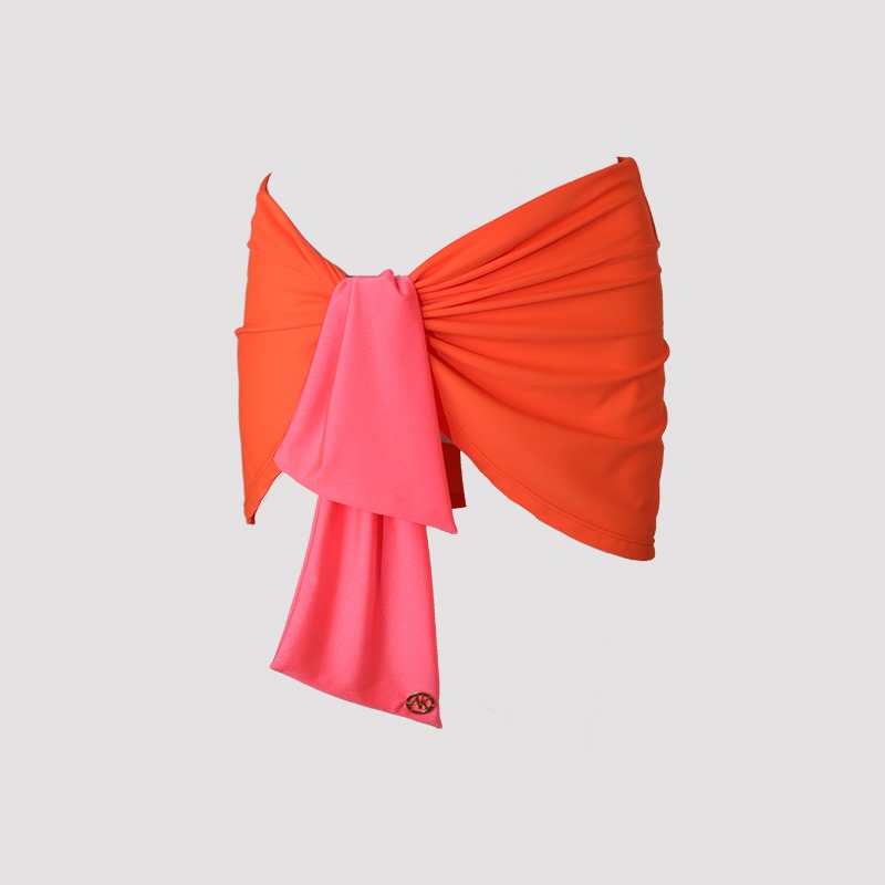 Lola Neon Orange | Electric Pink: Your Ultimate Beach Fashion Statement