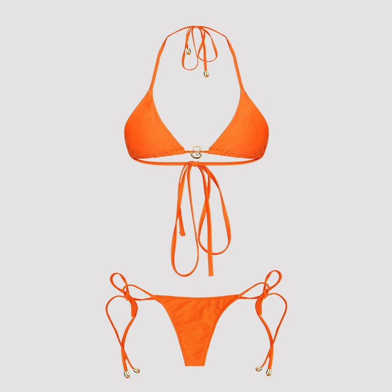 Pamela Orange: The Ultimate Tan-Free Bikini Experience